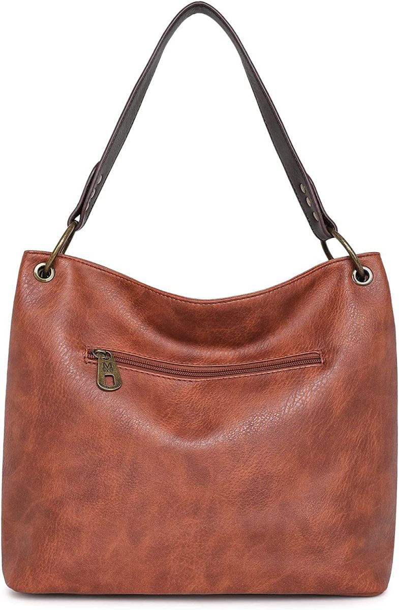 Montana West Hobo Purses and Handbags for Women Vegan Leather Top Handle Shoulder Handbags with Zipper
