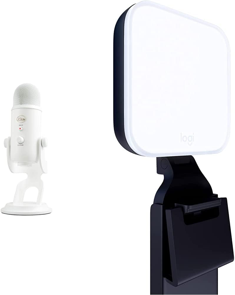 Blue Yeti USB Microphone for PC， Mac， Gaming， Recording， Streaming， Podcasting， Studio and Computer Condenser Mic with Blue VO!CE effects， 4 Pickup Patterns， Plug and Play – Blackout